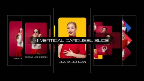 Carousel Slide | Vertical (MOGRT)
