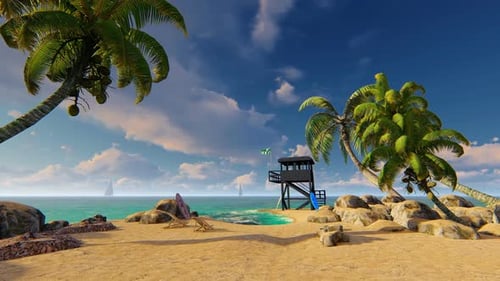 Beach By The Sea 2k