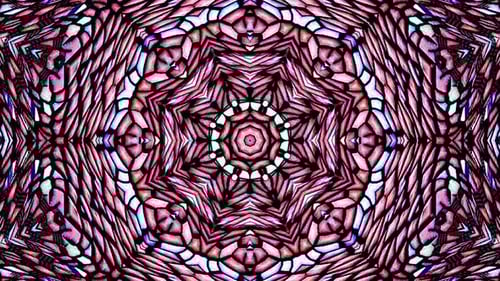 Dynamic Abstract Kaleidoscope Pattern Background