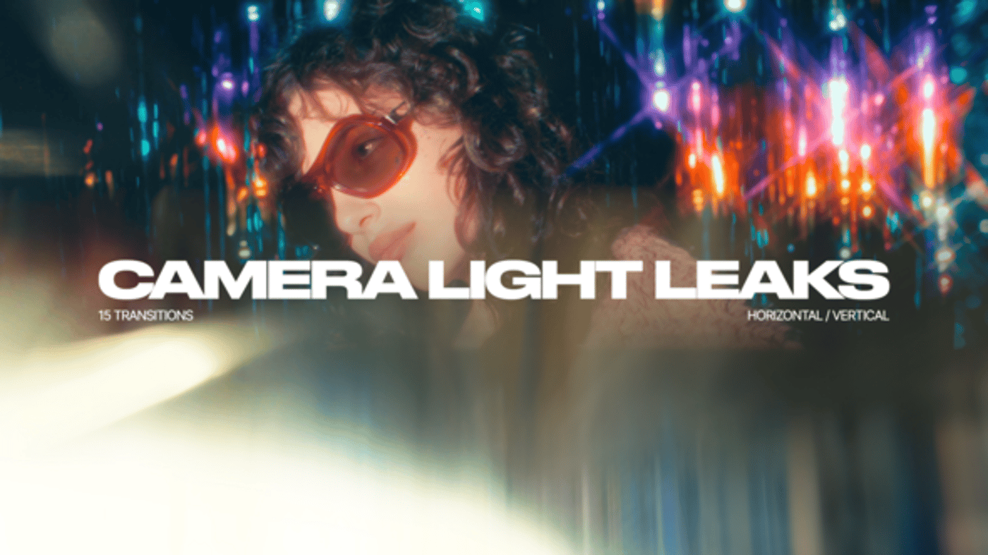 Camera Light Leaks, Elements ft. bloom & camera - Envato