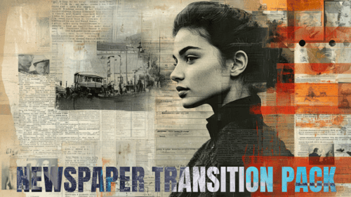 Newspaper Transition Pack