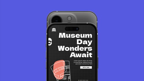 Vertical Museum Day Promo