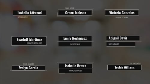 Modern Minimal Lower Thirds Pack