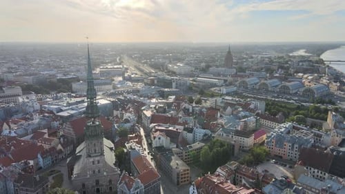 Aerial View of Cityscape during Daytime