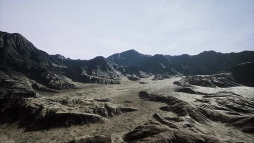 Mountain Landscape in High Altitude