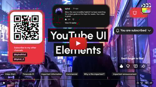 YouTube UI Elements