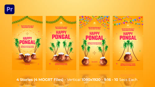 Happy Pongal Greetings Instagram Stories MOGRT