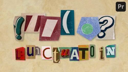 Ransom Letters - Punctuation Random