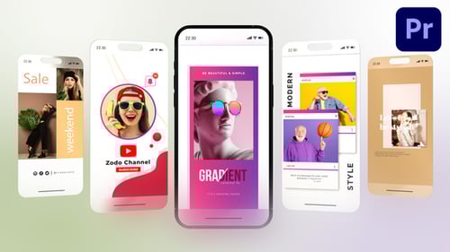 Dynamic Instagram Stories Template for Social Media Content