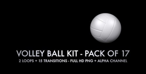 Kit de pelota de voleibol: 2 bucles y 15 transiciones