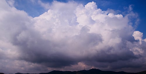Tropische Wolken 07 - 4K