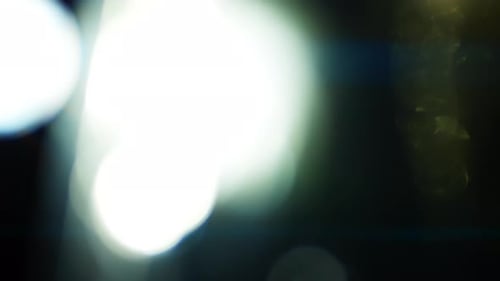 Abstract Light Leaks and Lens Flare Effects