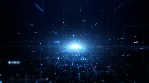 Digital Cyberspace Network Connections 01366