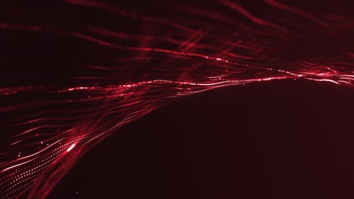 Glowing Strings Flowing