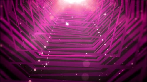 Line Tunnel Light Background