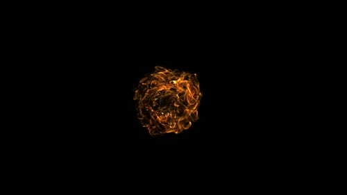 Feuerballexplosion, Zeitlupe