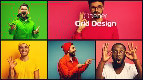 Dynamic Grid Slideshow Opener for Multi-Screen Displays