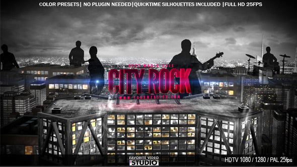 City Rock , Openers ft. band promo & rock - Envato