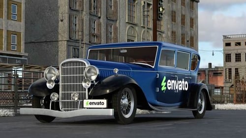 Retro Classic Car MOGRT