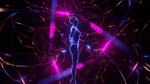 Virtual Reality Digital Technology Concept