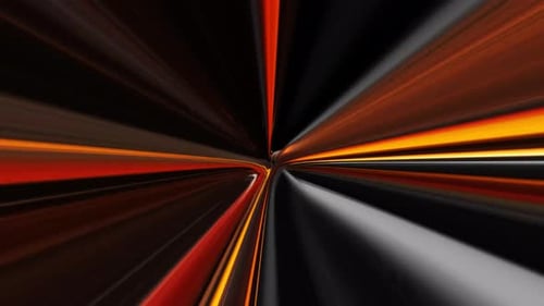 Futuristic Light Speed Warp Tunnel Abstract Background
