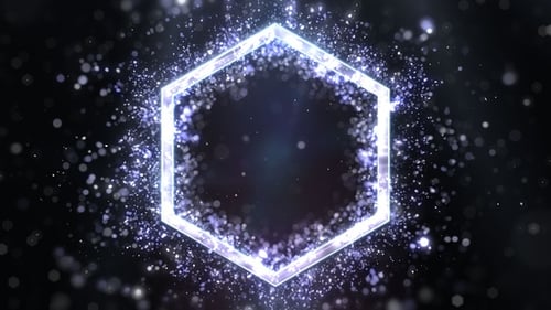 Luxury Snow Hexagon
