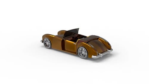 Coche viejo del pasado