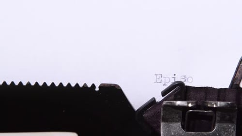 Vintage Typewriter Typing Episode 1 Chapter 1