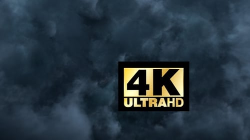 Dramatic Dark Storm Clouds Moving Cinematic Background