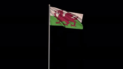 Flagge von Wales