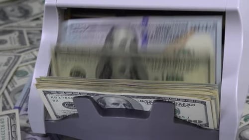 Cash Money Counting Machine