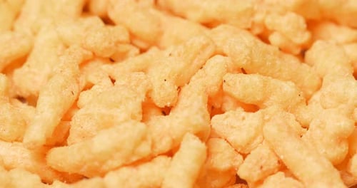 Corn stick snack