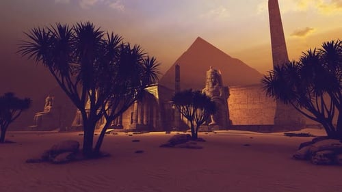 The Pyramid With The Temple