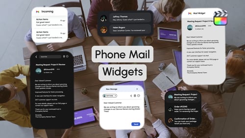 Phone Mail Widgets