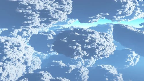 Earth View Above The Cloud 07 4K