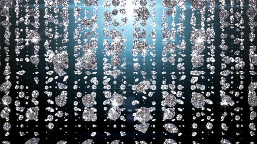 Fallende Diamanten