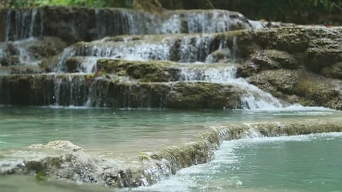 Deep Forest Waterfall