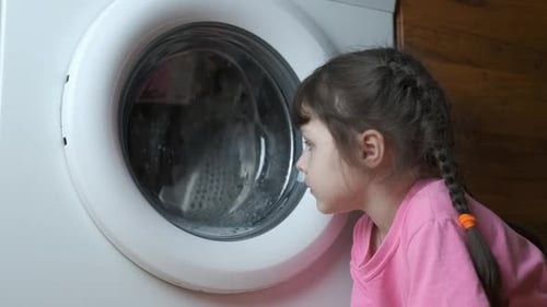 Waschmaschine für Kinder.