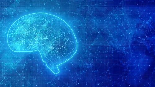 Künstliche 3D-Intelligenz KI-Forschung der Roboterentwicklung