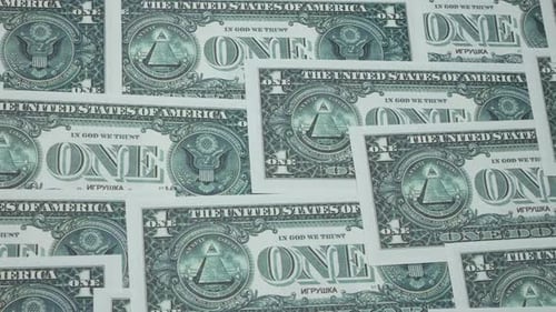 1 American Dollar