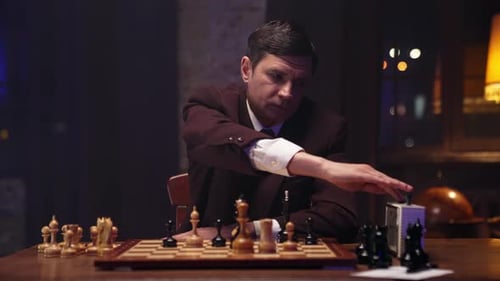 Soviet Chess Player