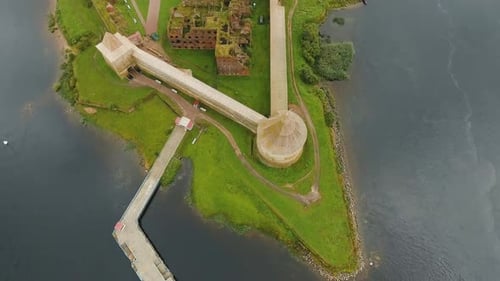 Alte Festung auf der Insel