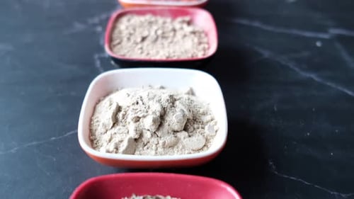 Garlic Chili and Ginger Powder in a Bowl