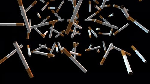 Chute de cigarette Alpha Matte