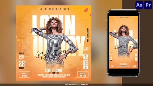 Night Club Flyer v34