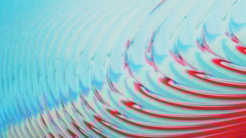 Movable Bluered Background with an Ornamental Pattern