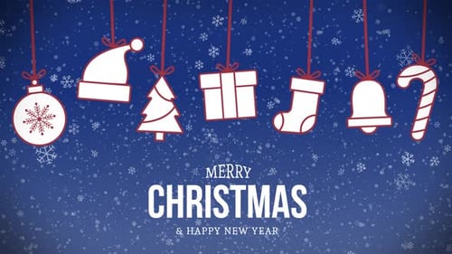 Blauer Hintergrund Weihnachten