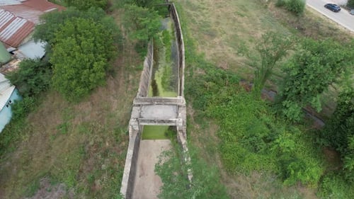 Aerial Old Water Canal