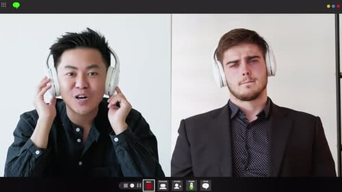 Virtual Chat Distance Learning Students Online