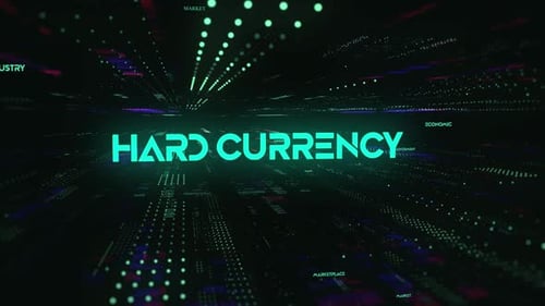 Sci-Fi Digital Economics Wort Harte Währung